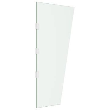 Side Panel for Door Canopy - Tempered Glass 50x100 cm