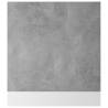 Concrete Grey Dishwasher Panel - 59.5x3x67 cm | HIPOMARKET