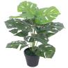 Artificial Monstera Plant with Pot 45 cm Green Colour green Size 45 cm Quantity in Package 1 Type monstera 