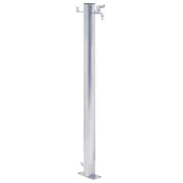 Garden Water Column 40 cm Stainless Steel - HipoMarket