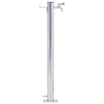 Garden Water Column 40 cm Stainless Steel - HipoMarket