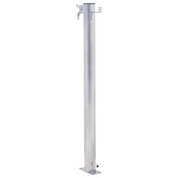 Garden Water Column 40 cm Stainless Steel - HipoMarket