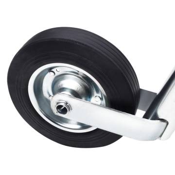 Jockey Wheel for Trailer - 48 mm Galvanized Steel | HipoMarket