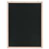 Wall-Mounted Cedar Wood Blackboard - 60x80 cm | HipoMarket