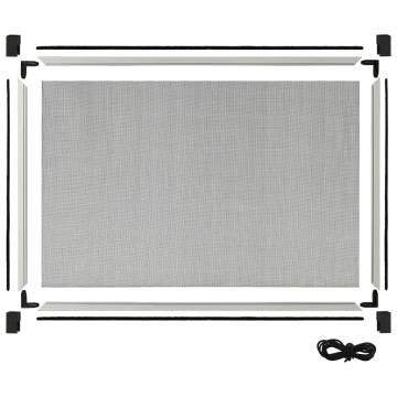 Extendable Insect Screen for Windows - White | Hipo Market