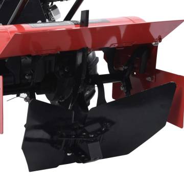 Tiller Plough Attachment - Black Metal for 6.5 HP Tiller