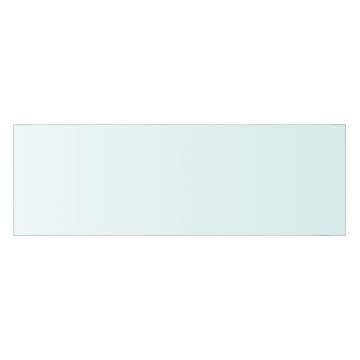 Shelf Panel Glass Clear 60x20 cm - Durable Display Solution