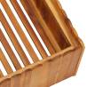 Garden Raised Bed 50x50x25 cm Solid Acacia Wood | HipoMarket