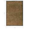 Washable Brown Doormat - 60x90 cm | Hipomarket