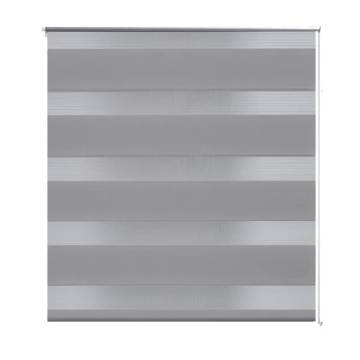 Zebra Blind 70x120 cm Grey - Elegant Modern Roller Blinds