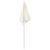 Garden Half Parasol with Pole 180x90 cm - Sand | Hipomarket