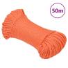 Work Rope Orange 6 mm 50 m Polypropylene Colour orange Quantity in Package 1 Length 50 m Diameter 6 mm 