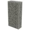 Gabion Wall with Covers - Galvanised Steel (50x20x100 cm)