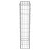 Gabion Wall with Covers - Galvanised Steel (50x20x100 cm)