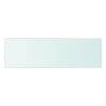 Shelf Panel Glass Clear 50x15 cm | Durable & Elegant Display