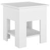 Stylish White Coffee Table | 40x40x42 cm | Hipomarket