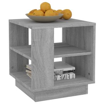 Stylish Grey Sonoma Coffee Table - 40x40 cm | HipoMarket