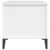 Stylish White Coffee Table 90x44.5 cm - Functional & Refined