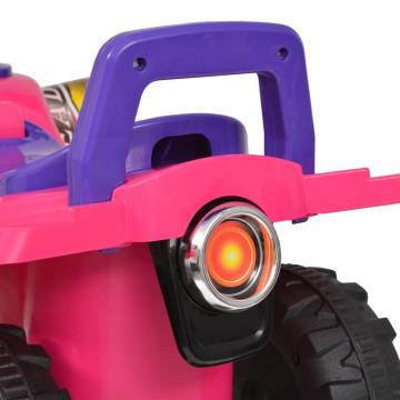 Children's Ride-on ATV - Pink & Purple with Sound & Light