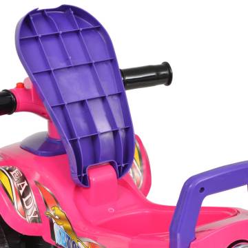 Children's Ride-on ATV - Pink & Purple with Sound & Light