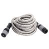 Durable Stainless Steel Garden Hose with Spray Nozzle - 15m