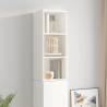 High Gloss White Wall Cabinet - Stylish Storage Solution