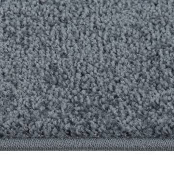 Rug Short Pile 140x200 cm Anthracite - Elegant Home Decor