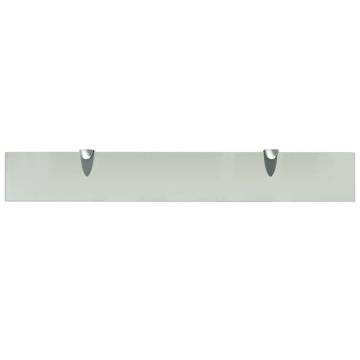 Floating Glass Shelf 70x10 cm - Stylish & Functional