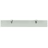 Floating Glass Shelf 70x10 cm - Stylish & Functional