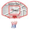 Five Piece Wall Mounted Basketball Backboard Set - 66x44.5 cm