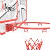 Five Piece Wall Mounted Basketball Backboard Set - 66x44.5 cm