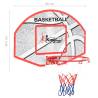 Five Piece Wall Mounted Basketball Backboard Set - 66x44.5 cm