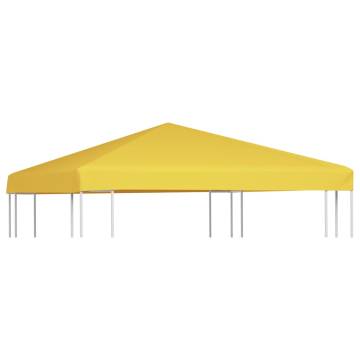 Durable Yellow Gazebo Top Cover 3x3 m | 270 g/m²