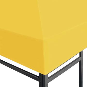 Durable Yellow Gazebo Top Cover 3x3 m | 270 g/m²