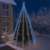 Tree Lights with 500 LEDs Blue 500 cm Indoor Outdoor Colour blue Size 500 cm Quantity in Package 1 Bulb Quantity 