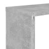 Stylish Concrete Grey Wall Shelf - 2 pcs | Hipomarket UK