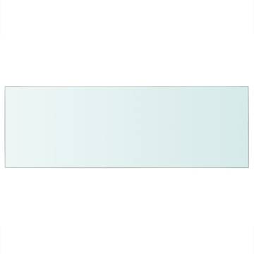 Shelf Panel Glass Clear 70x25 cm - Durable Display Solution