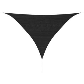 Sunshade Sail HDPE Triangular 3.6m Anthracite - Exceptional Shade