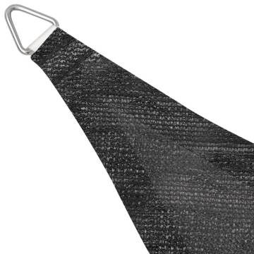 Sunshade Sail HDPE Triangular 3.6m Anthracite - Exceptional Shade