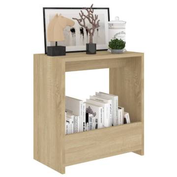 Side Table Sonoma Oak 50x26x50 cm - Modern Charm for Your Home