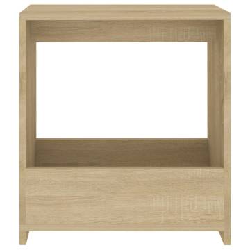 Side Table Sonoma Oak 50x26x50 cm - Modern Charm for Your Home