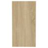 Side Table Sonoma Oak 50x26x50 cm - Modern Charm for Your Home