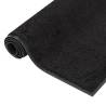 Doormat Black 80x120 cm - Durable & Non-Slip mat | Hipo Market