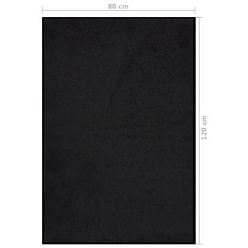 Doormat Black 80x120 cm - Durable & Non-Slip mat | Hipo Market