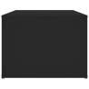 Elegant Black Coffee Table - 100x50x36 cm | HipoMarket