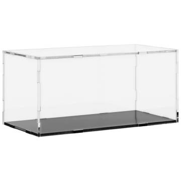 Transparent Acrylic Display Box 30x15x14 cm | HipoMarket