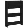 Wall Shoe Cabinets 2 pcs - Black 60x18x90 cm | Hipomarket UK