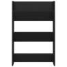 Wall Shoe Cabinets 2 pcs - Black 60x18x90 cm | Hipomarket UK