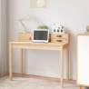 Desk 110x50x93 cm Solid Wood Pine Colour natural 