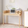 Elegant Solid Pine Desk 110x50x93 cm | Hipomarket UK